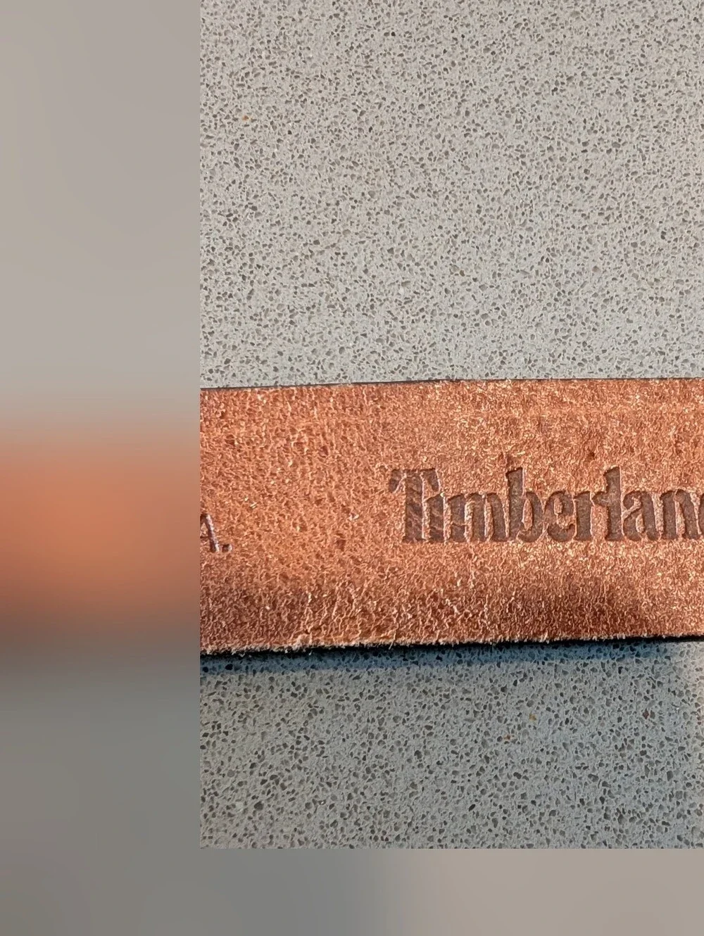 Timberland Brown Leather Belt for Men